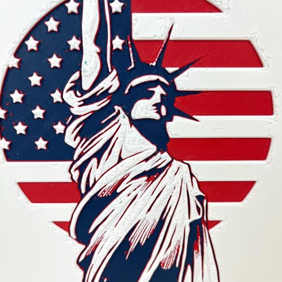 Statue of Liberty Wall Art, Lady Liberty, Patriotic Home Decor,  4th of July - Picture 2 of 9